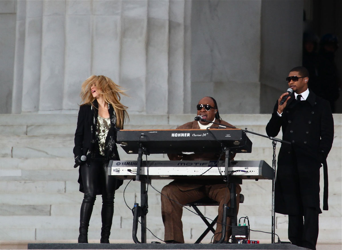 Shakira performs at We are One: The Obama Inaugural Celebration