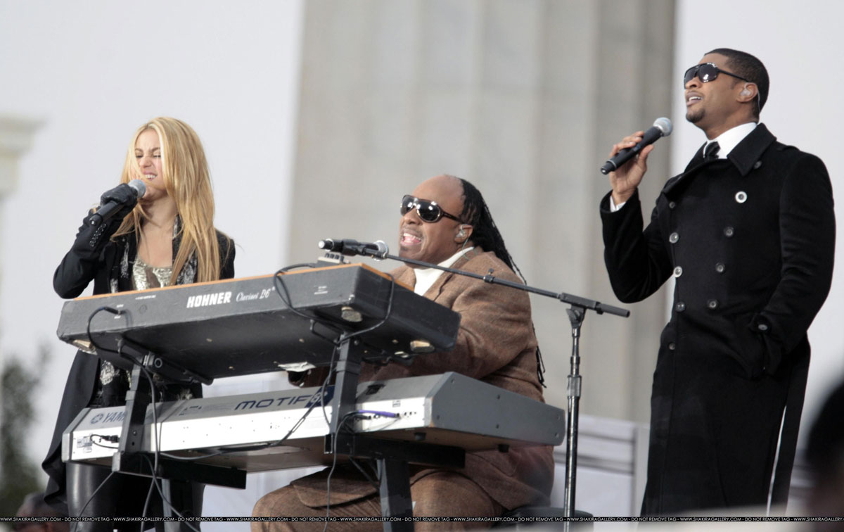 Shakira performs at We are One: The Obama Inaugural Celebration