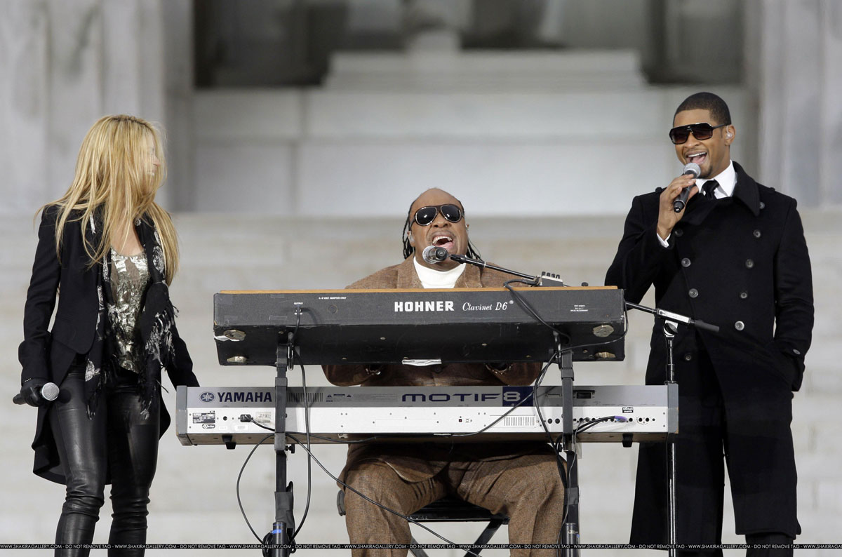 Shakira performs at We are One: The Obama Inaugural Celebration