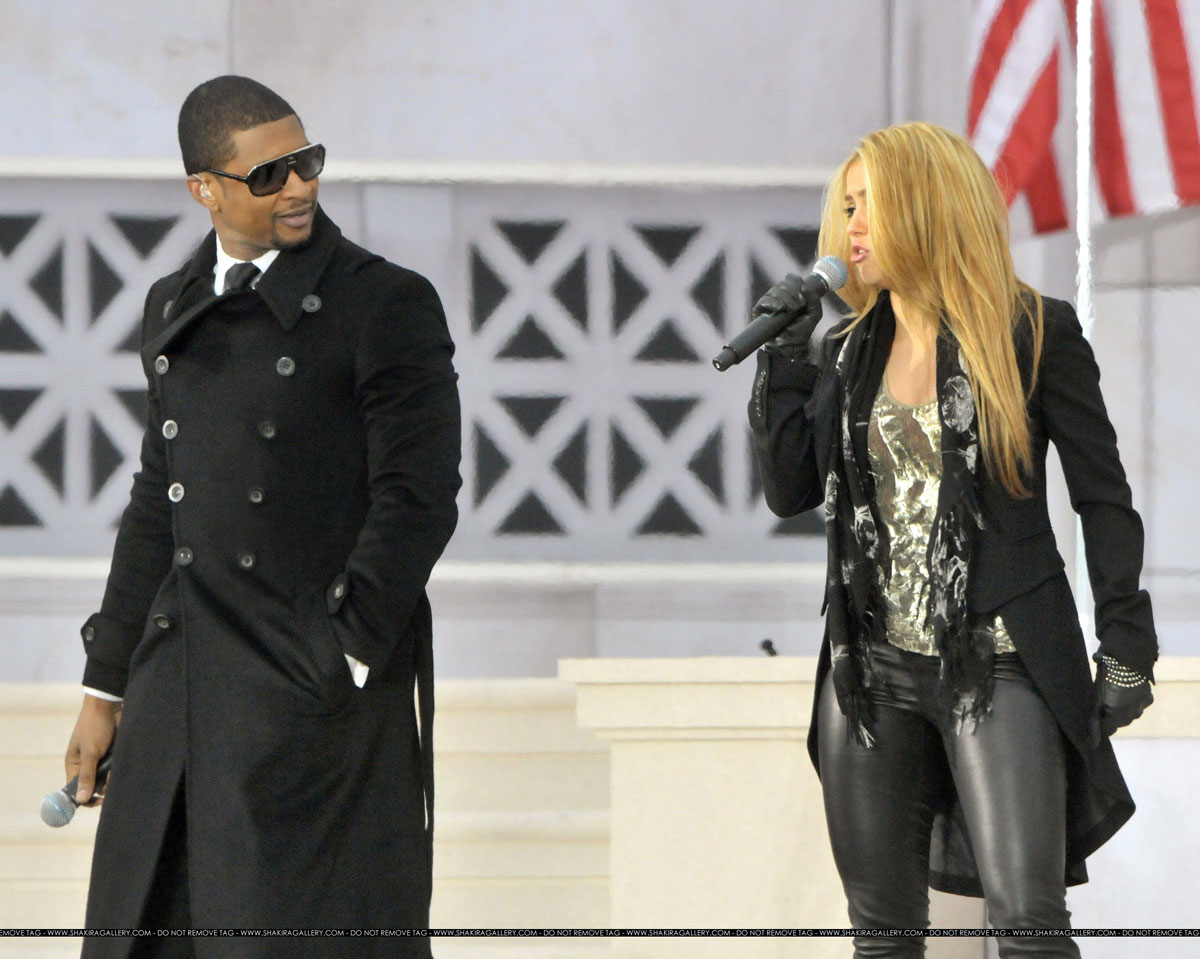 Shakira performs at We are One: The Obama Inaugural Celebration