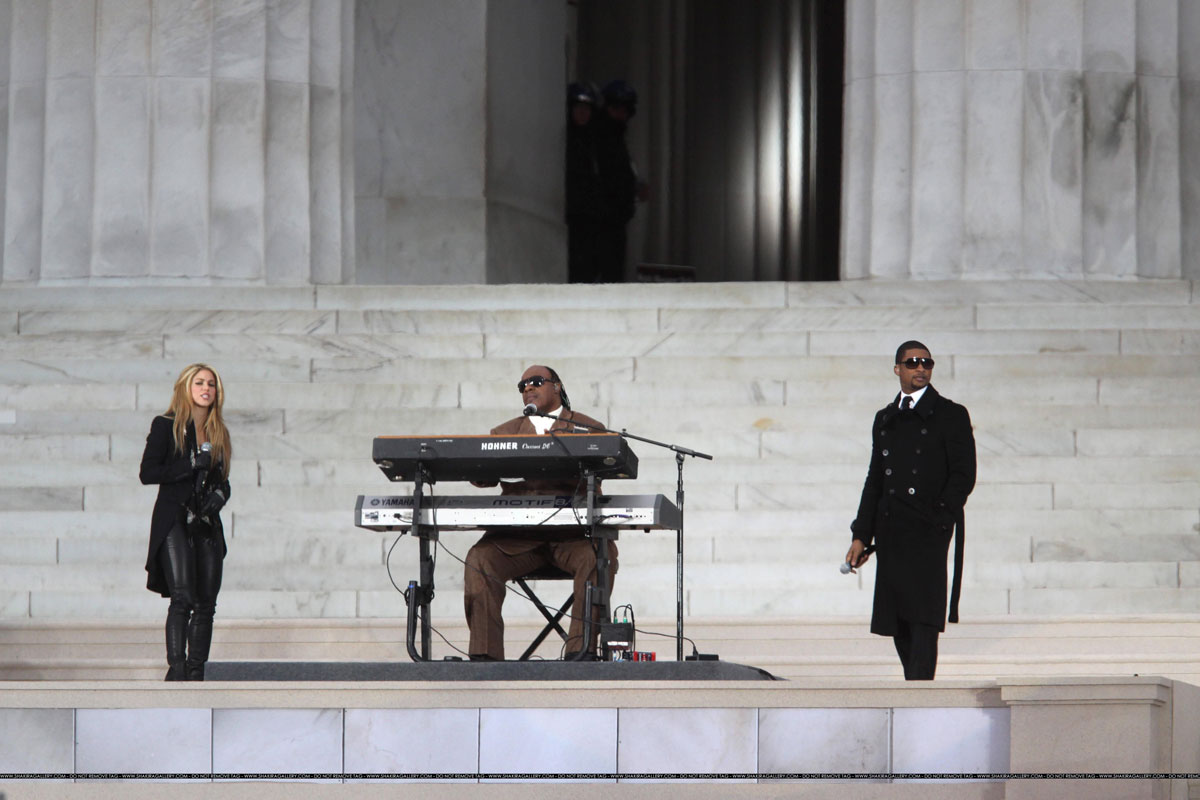 Shakira performs at We are One: The Obama Inaugural Celebration