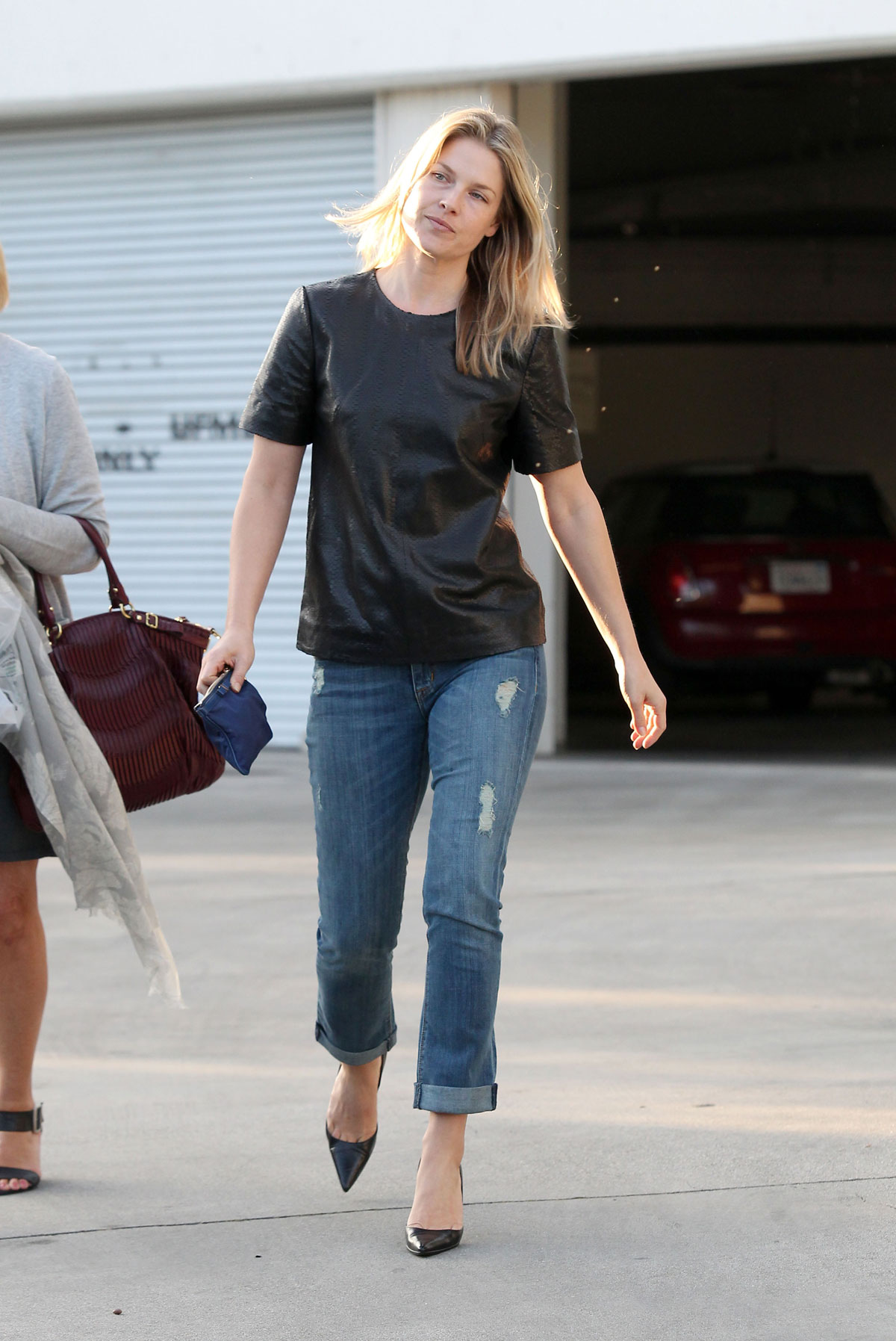 Ali Larter running some errands in Los Angeles