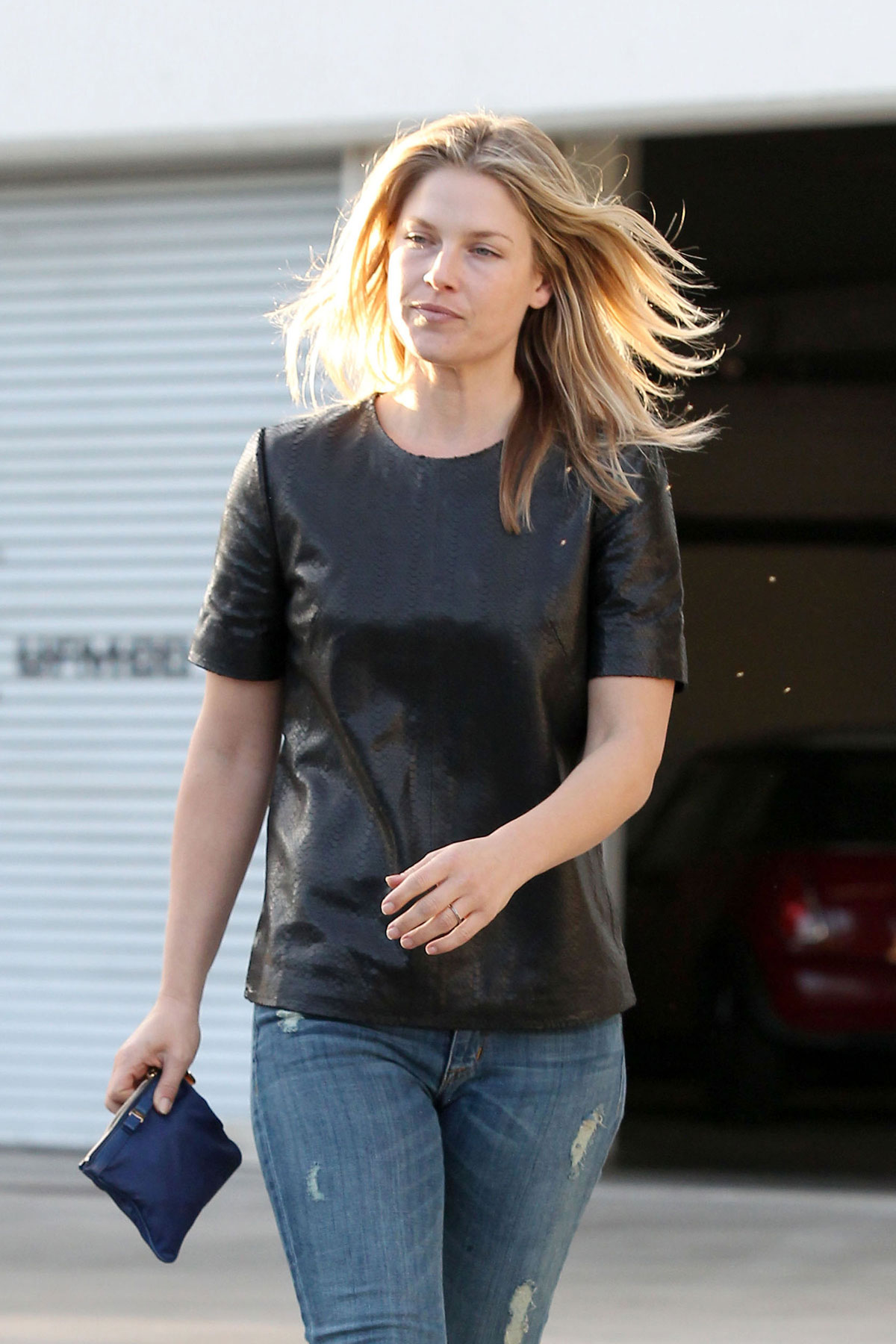 Ali Larter running some errands in Los Angeles