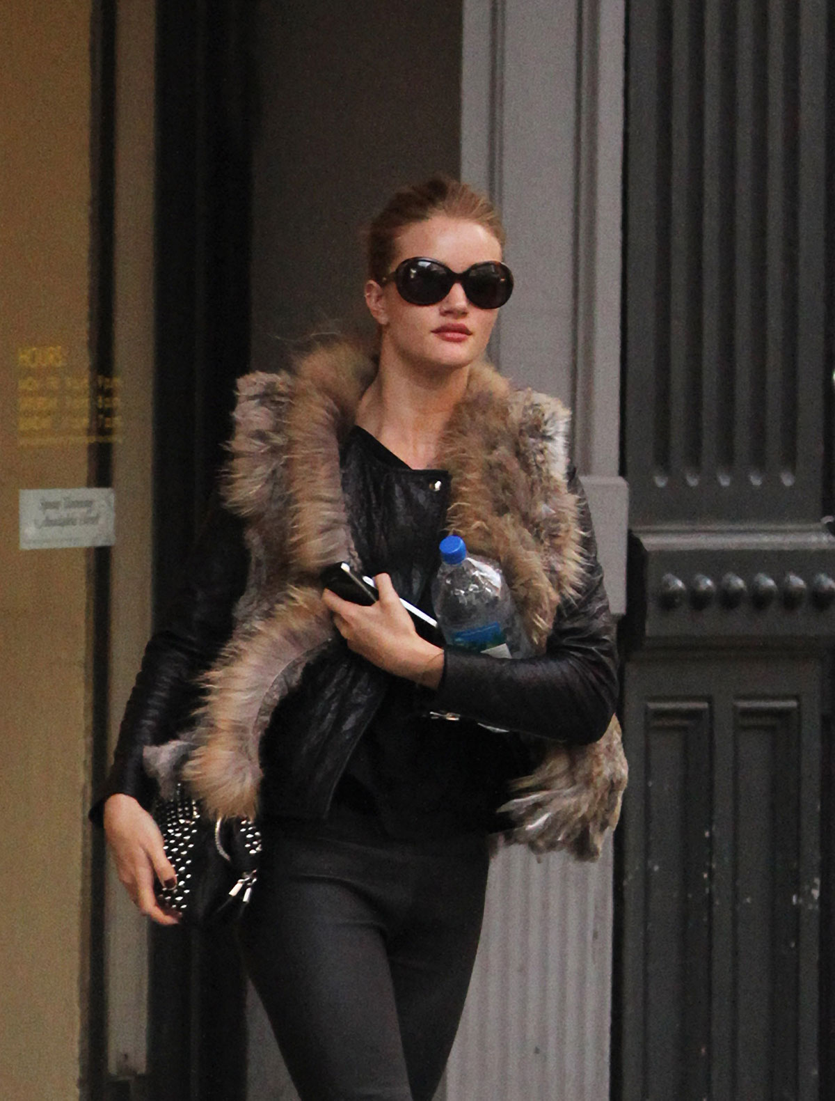 Rosie Huntington-Whitely steps out in New York