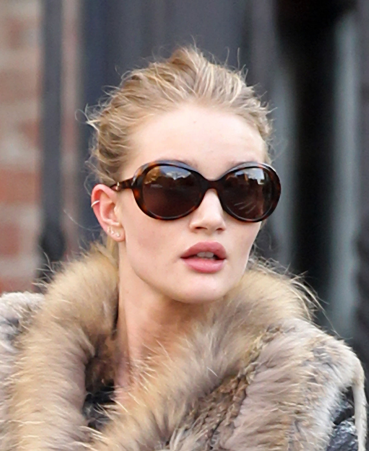 Rosie Huntington-Whitely steps out in New York