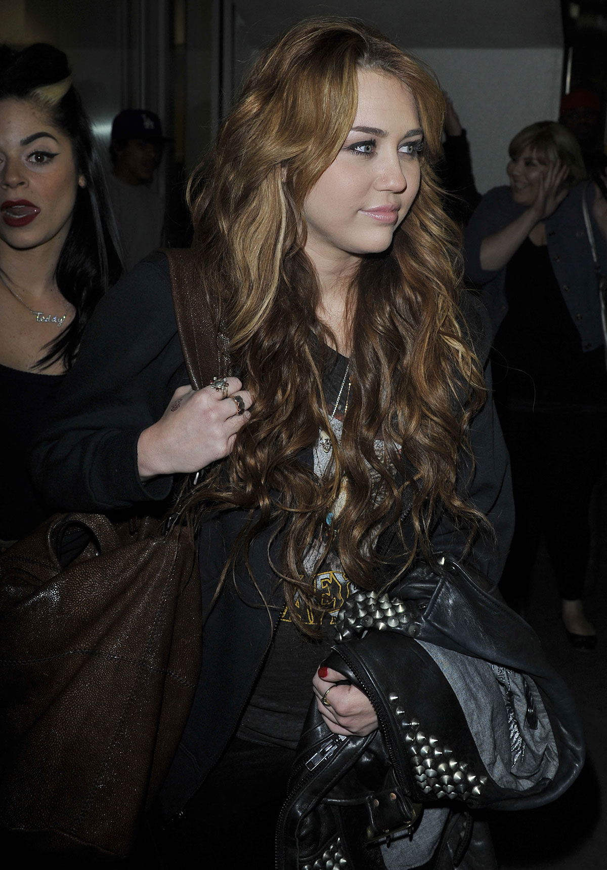 Miley Cyrus at LAX