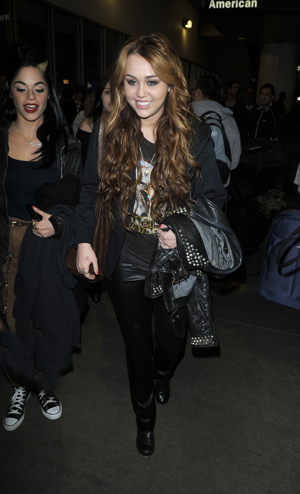 Miley Cyrus at LAX