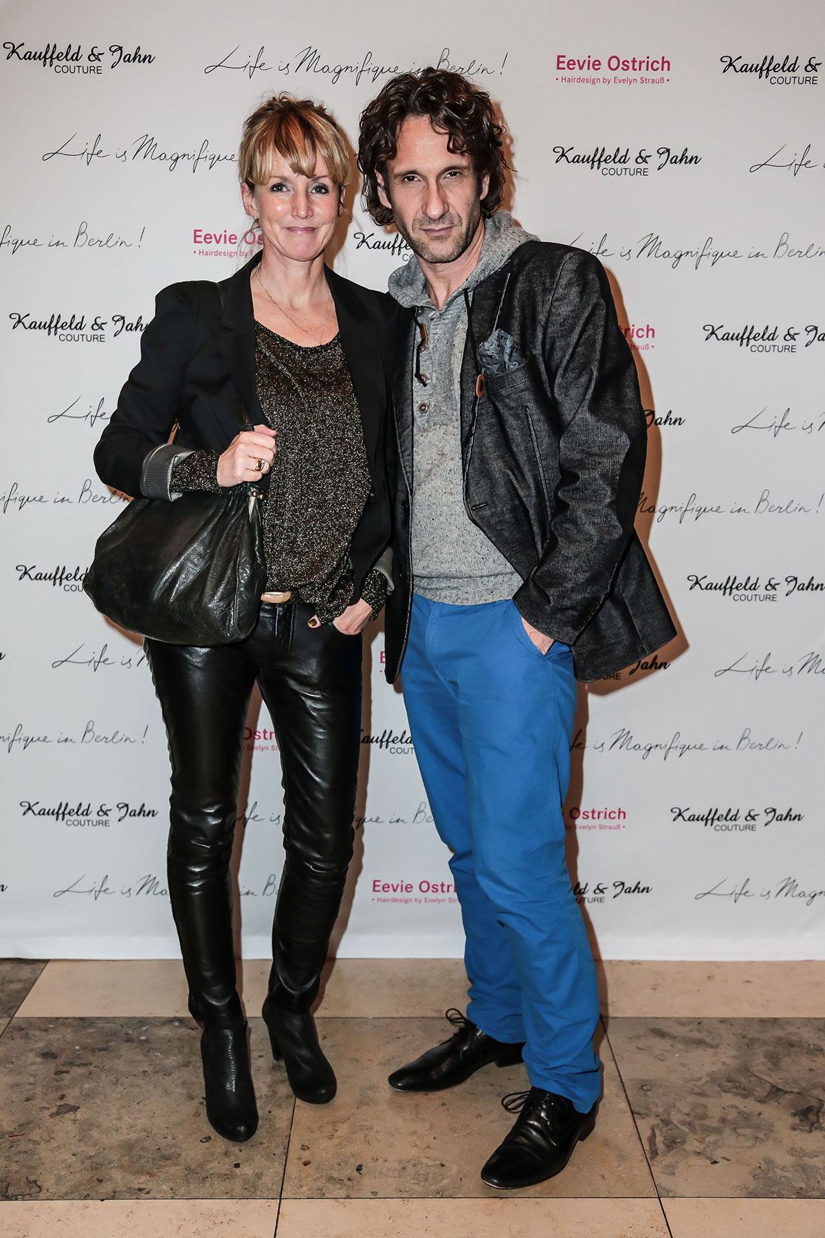 German celebs attend Kauffeld & Jahn Couture Berlin Fashion Week