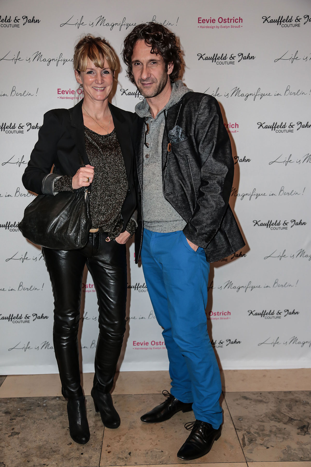 German celebs attend Kauffeld & Jahn Couture Berlin Fashion Week