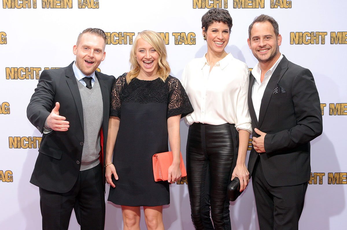 German celebs attend the premiere of the film Nicht mein Tag