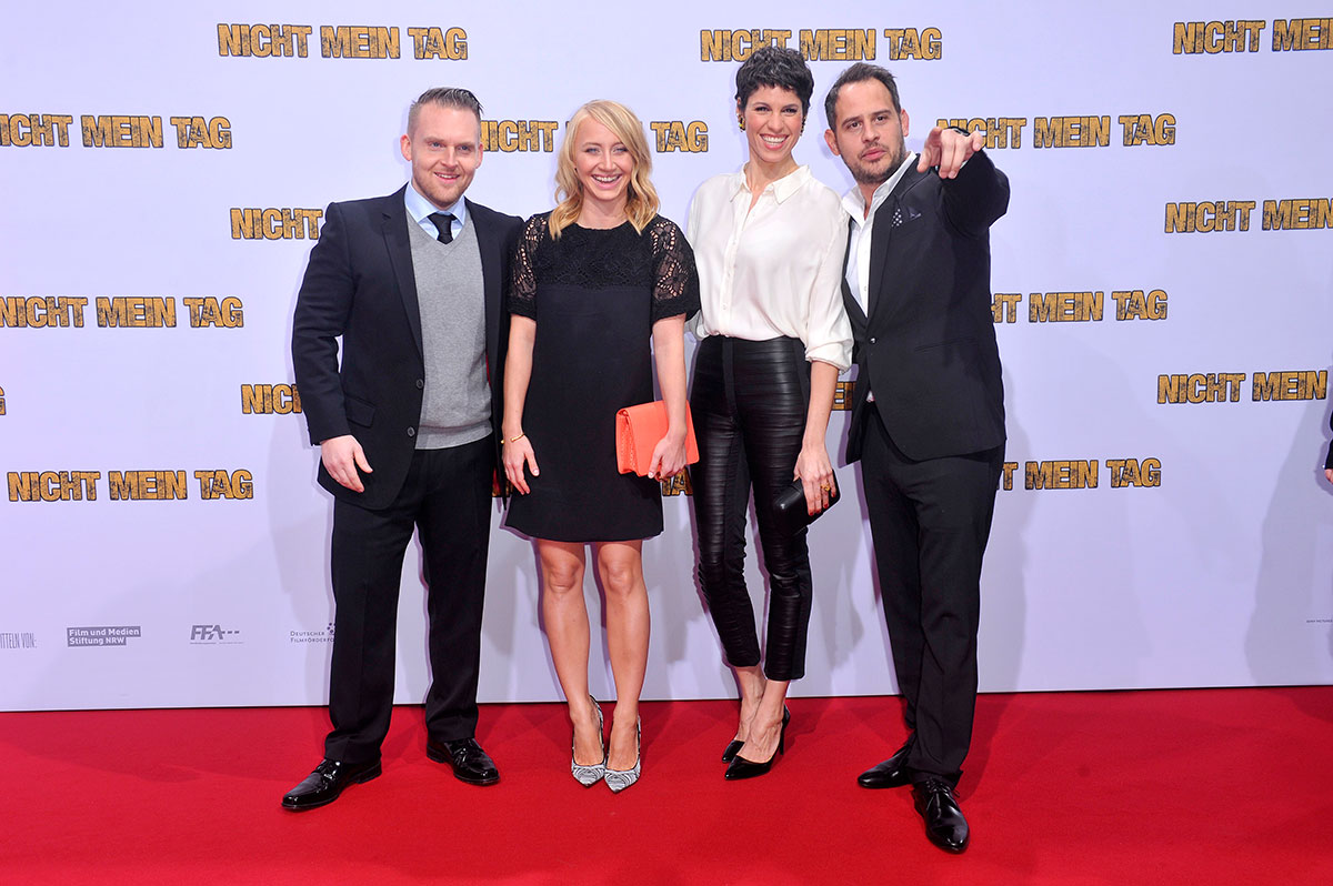 German celebs attend the premiere of the film Nicht mein Tag