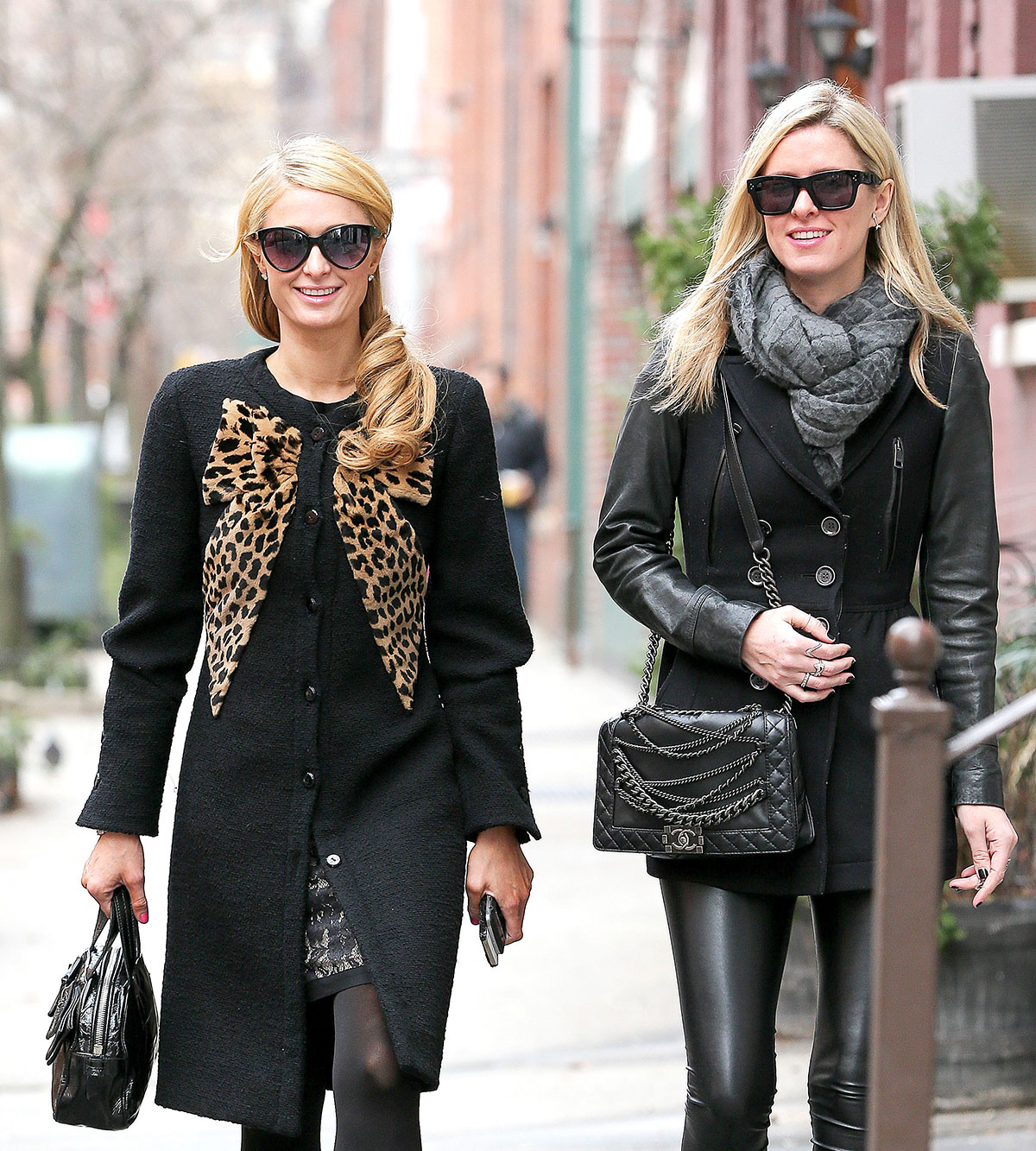 Paris and Nicky Hilton Shopping around the Meat Packing District (part1)