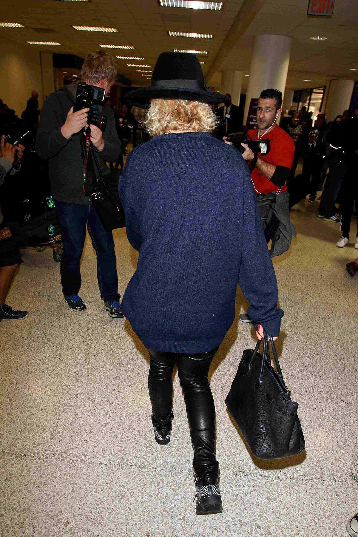 Rita Ora At LAX Airport in Los Angeles