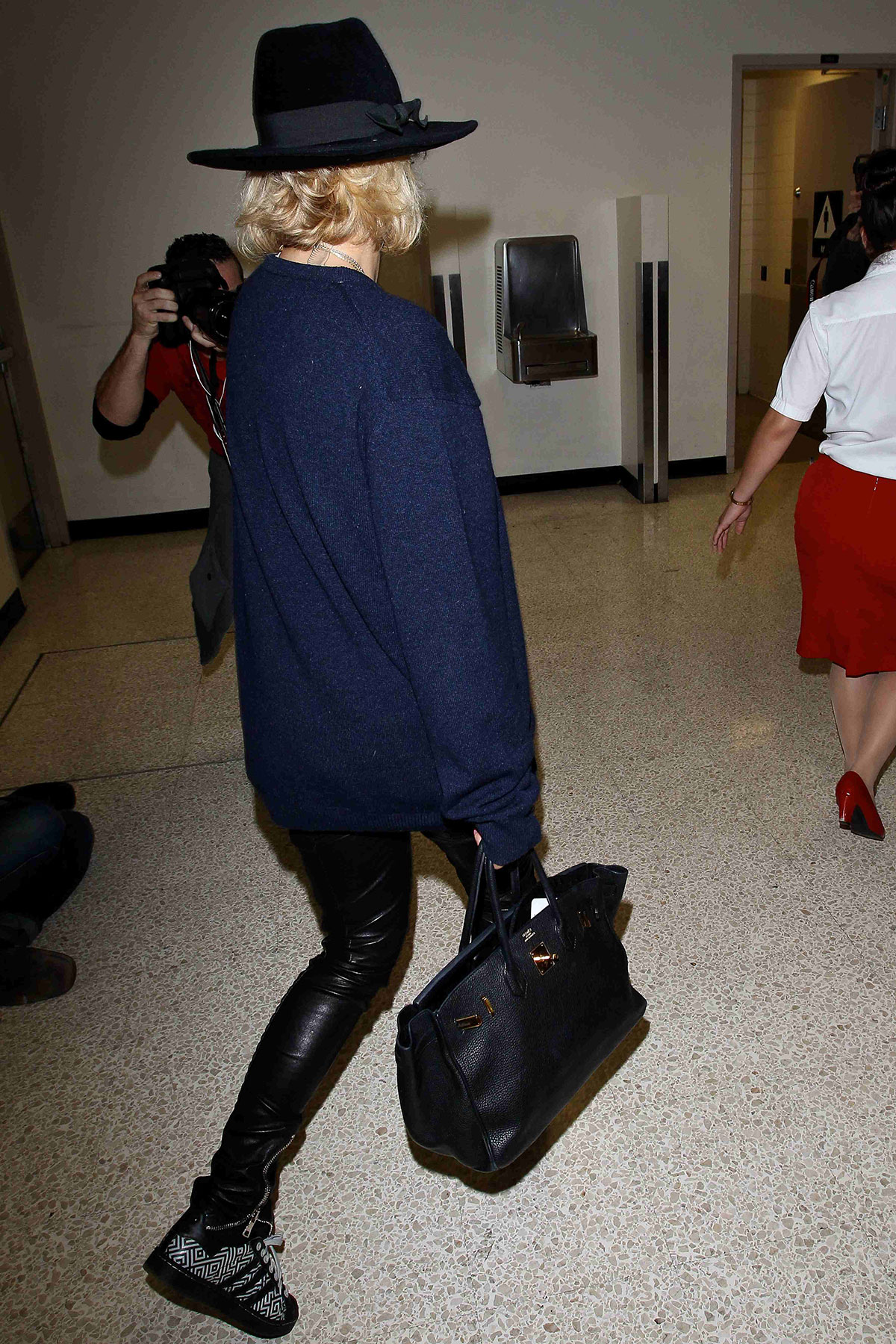 Rita Ora At LAX Airport in Los Angeles