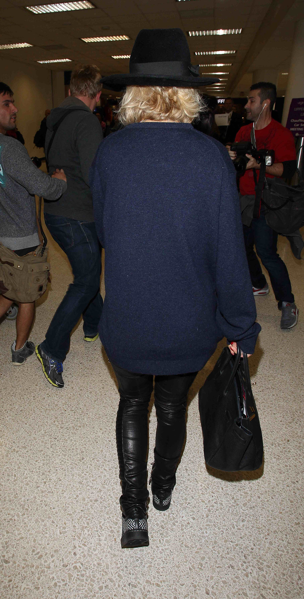 Rita Ora At LAX Airport in Los Angeles