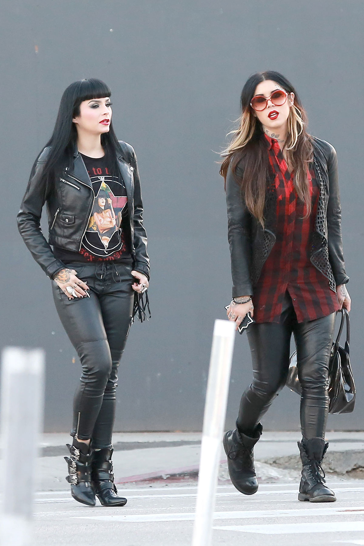 Kat Von D at Urth Caffe on Melrose