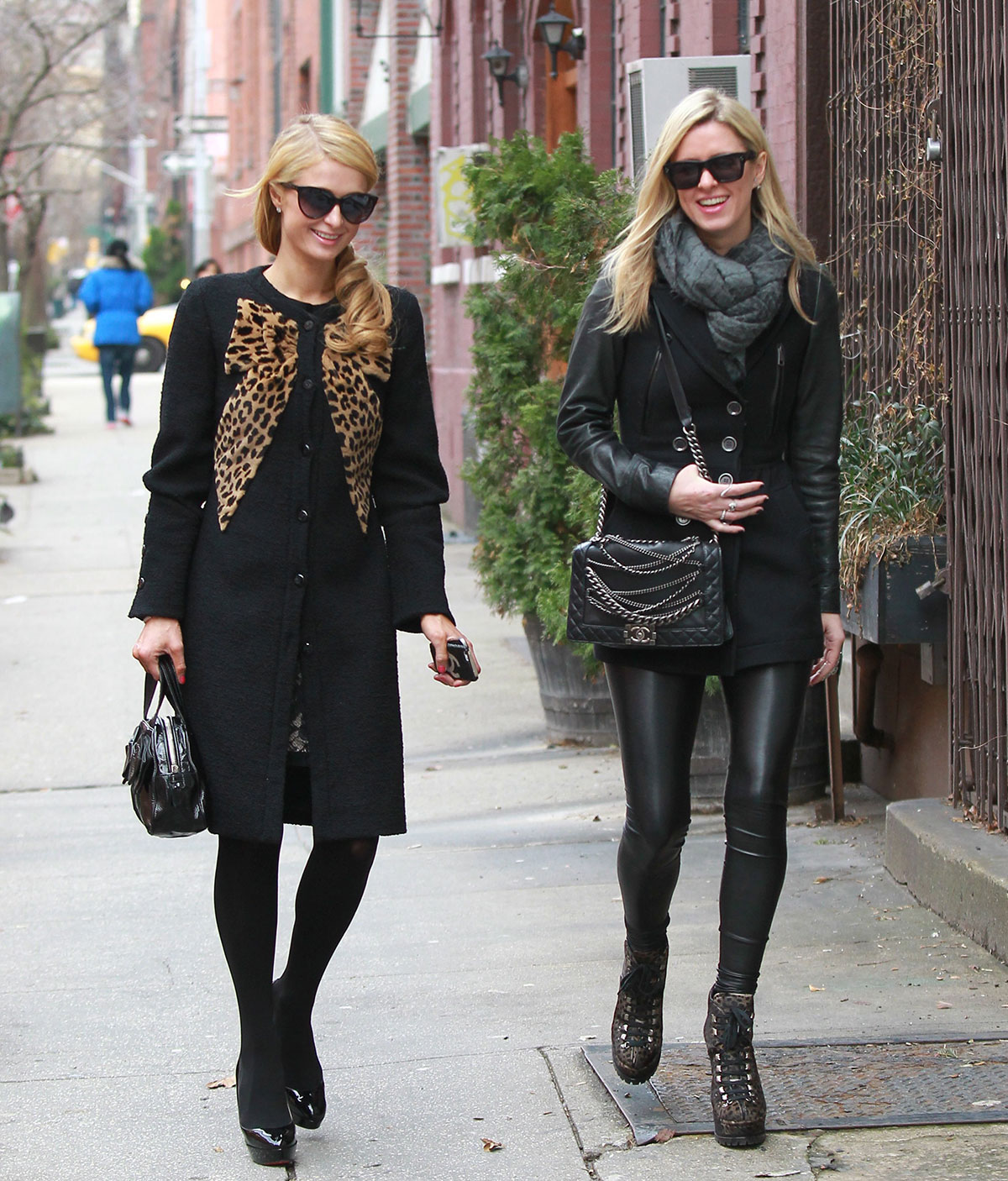 Paris and Nicky Hilton Shopping around the Meat Packing District (part2)