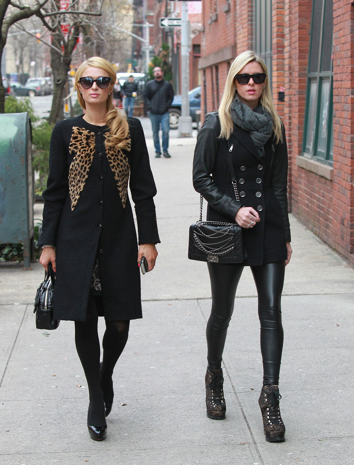 Paris and Nicky Hilton Shopping around the Meat Packing District (part2)