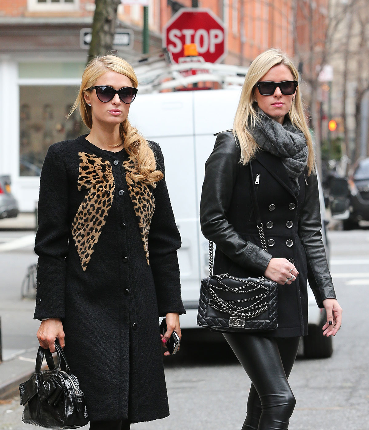 Paris and Nicky Hilton Shopping around the Meat Packing District (part2)