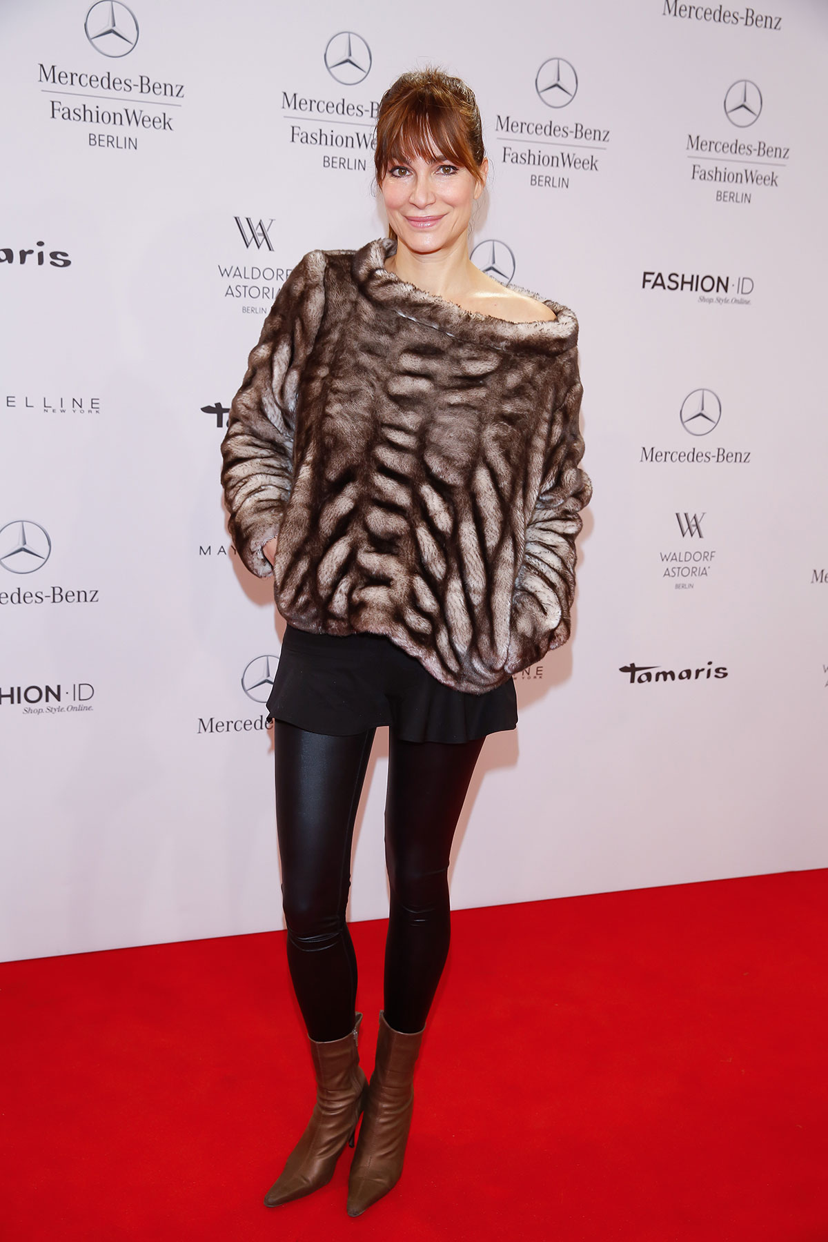 Celebs at Mercedes-Benz Fashion Week 2014 Berlin