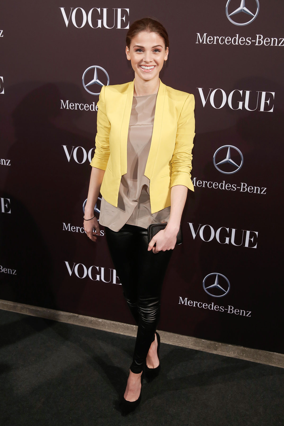 Celebs at Mercedes-Benz Fashion Week 2014 Berlin
