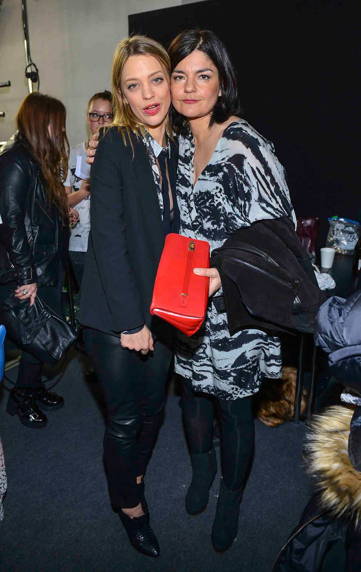 Celebs at Mercedes-Benz Fashion Week 2014 Berlin