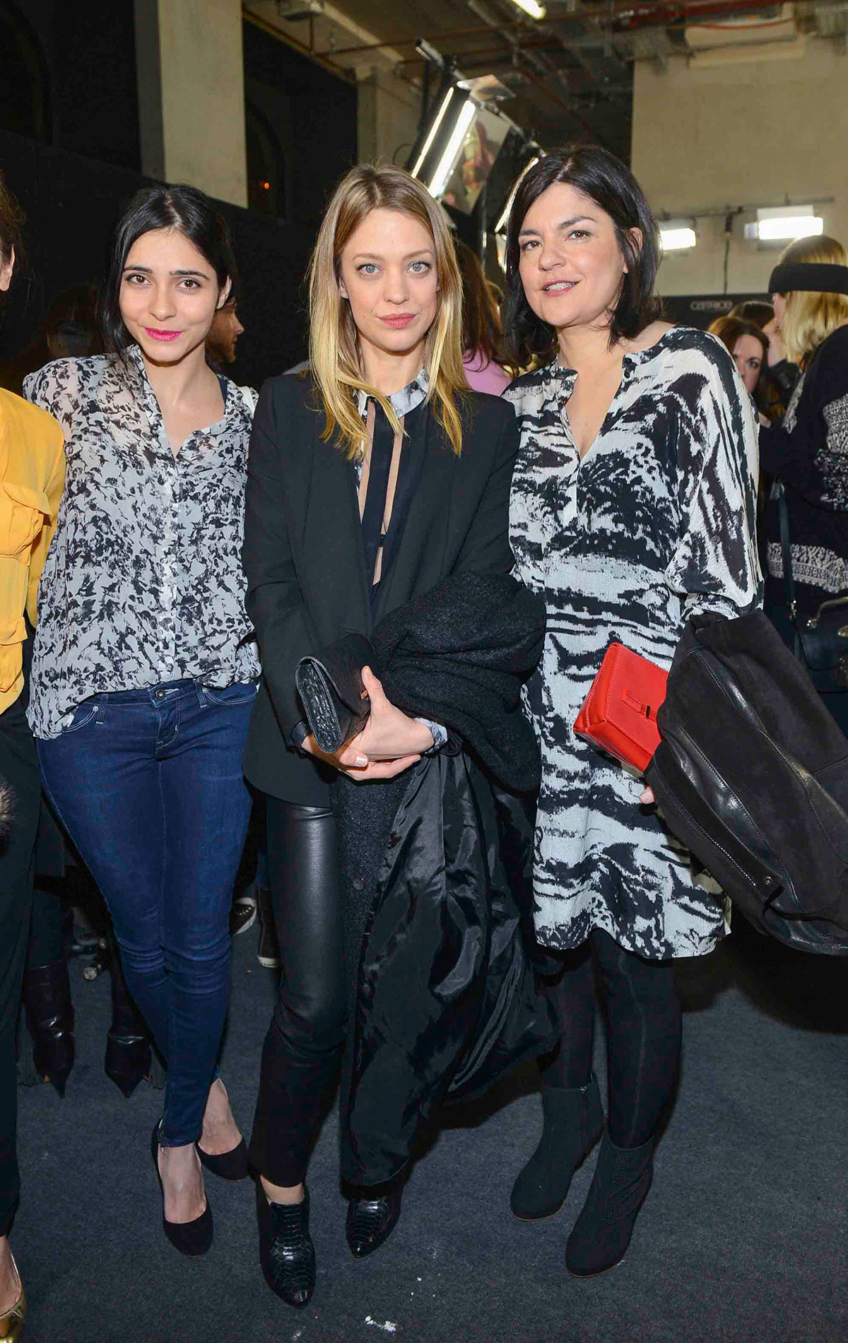 Celebs at Mercedes-Benz Fashion Week 2014 Berlin