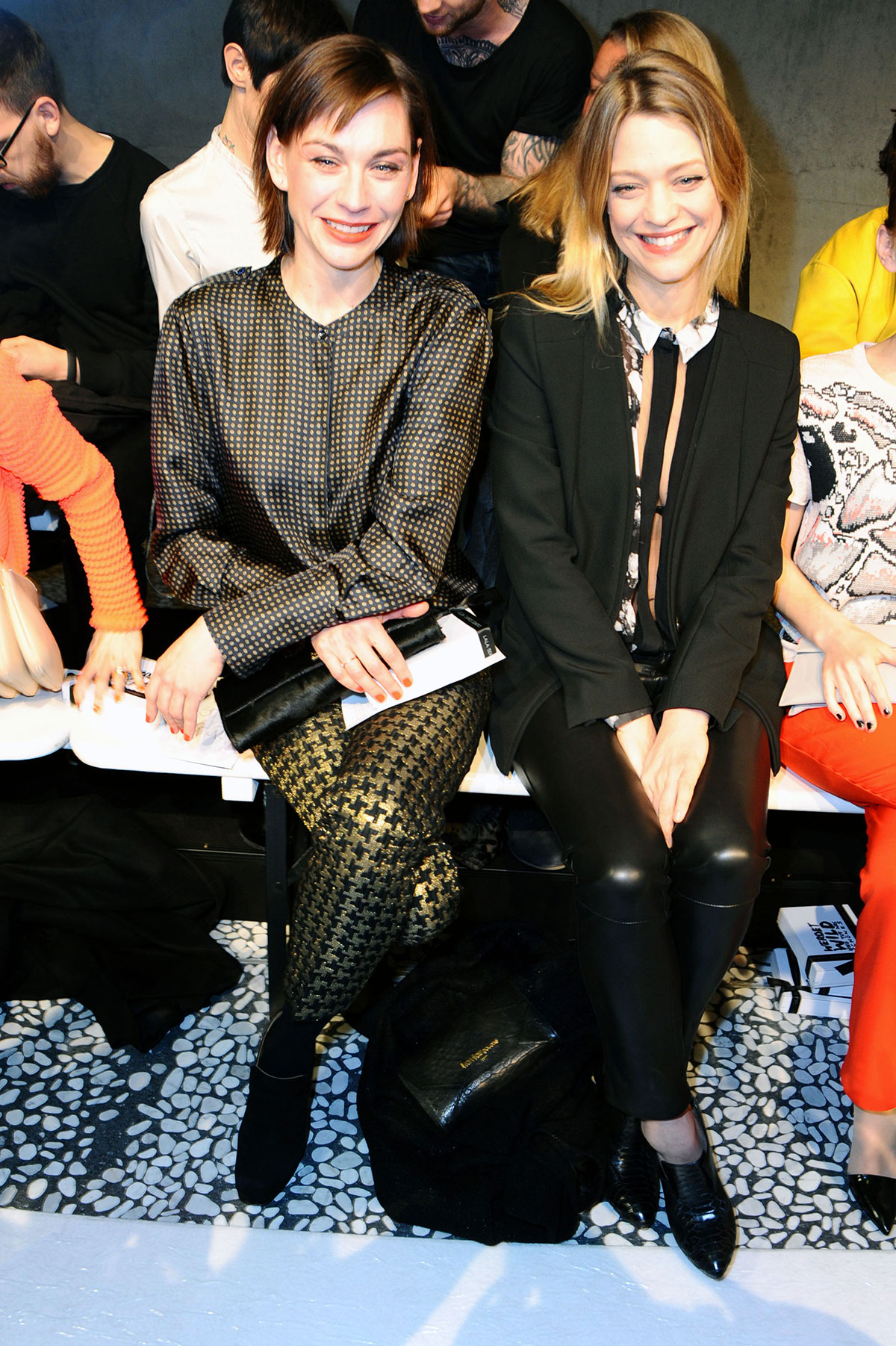 Celebs at Mercedes-Benz Fashion Week 2014 Berlin