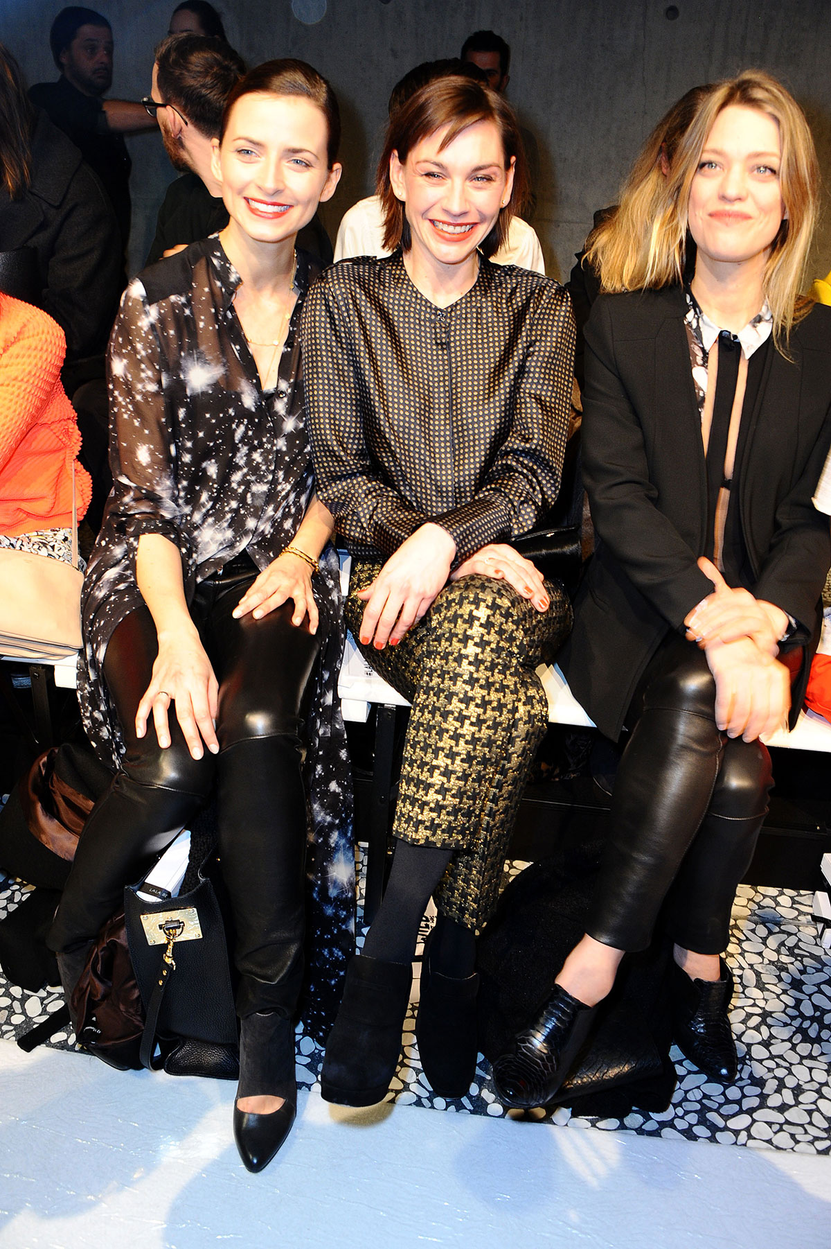 Celebs at Mercedes-Benz Fashion Week 2014 Berlin