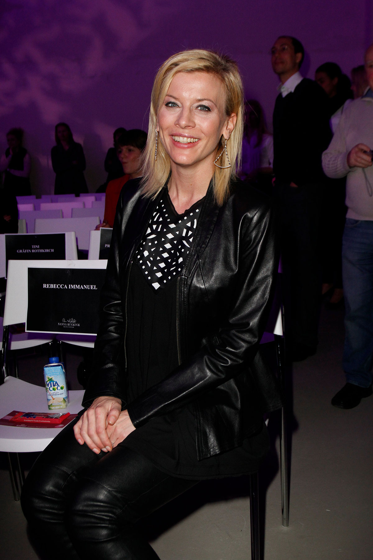 Celebs at Mercedes-Benz Fashion Week 2014 Berlin