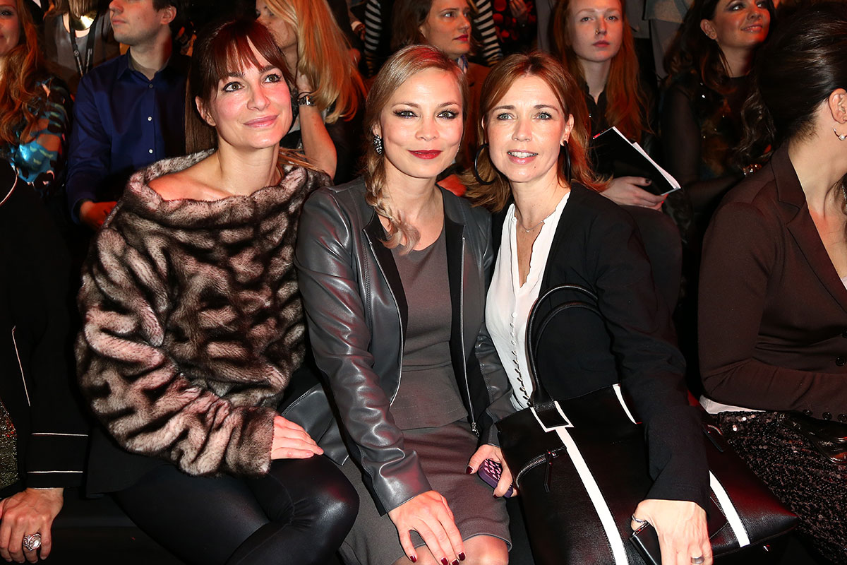 Alexandra Kamps attends Mercedes-Benz Fashion Week