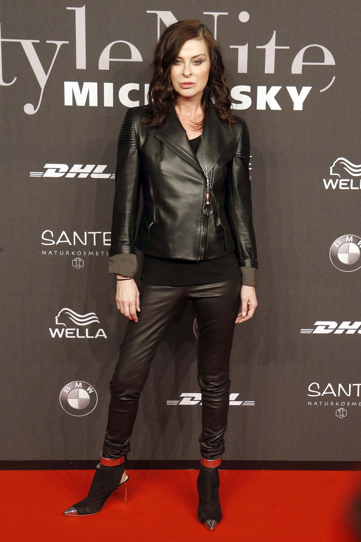 Lisa Tomaschewsky attends Mercedes-Benz Fashion Week