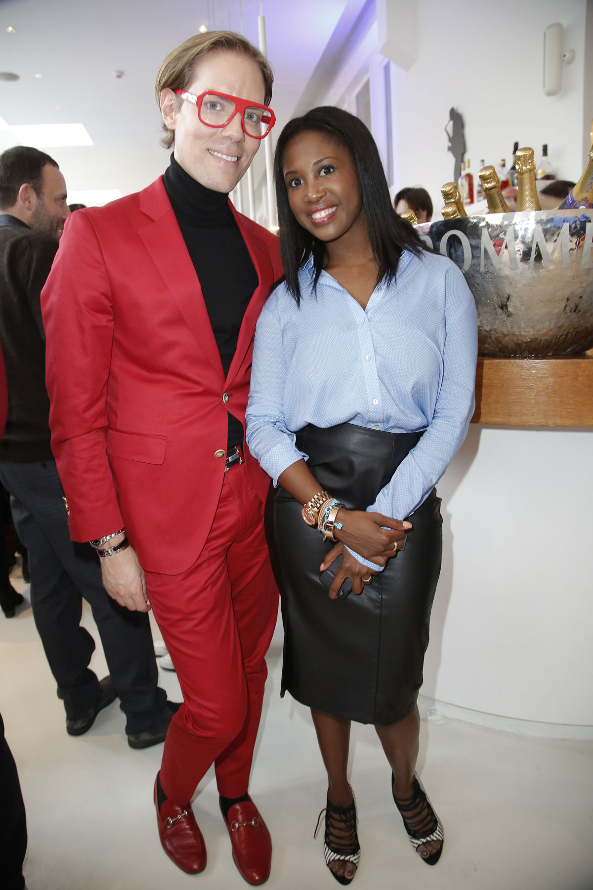 Motsi Mabuse attends Mercedes-Benz Fashion Week