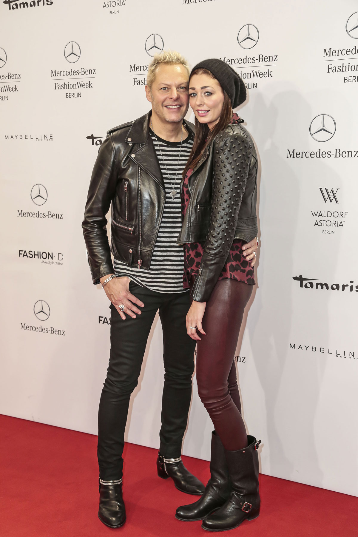 Fee Fahrenkrog Petersen attends Mercedes-Benz Fashion Week