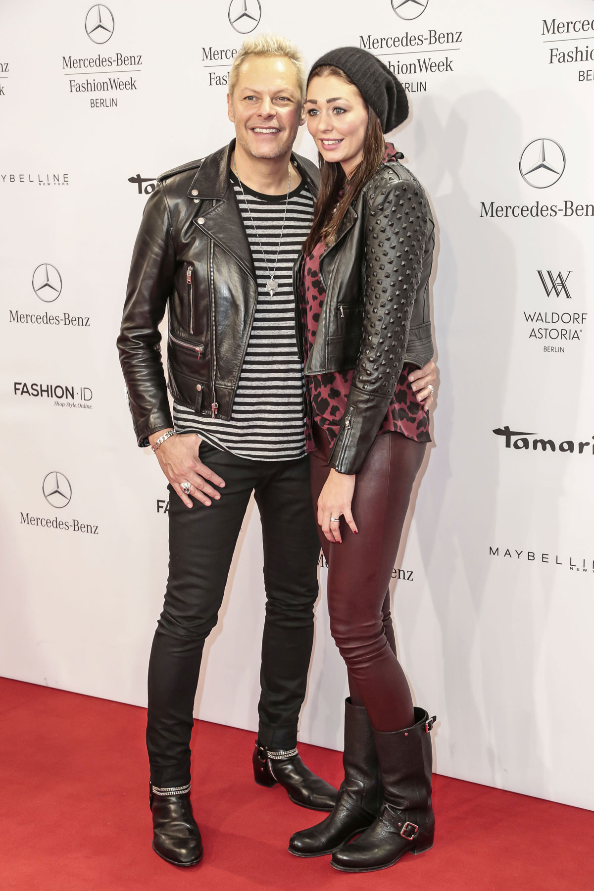 Fee Fahrenkrog Petersen attends Mercedes-Benz Fashion Week