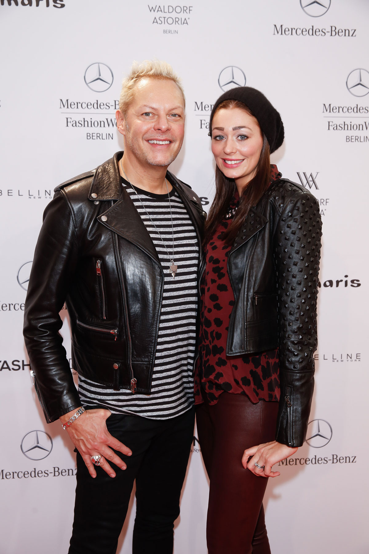 Fee Fahrenkrog Petersen attends Mercedes-Benz Fashion Week