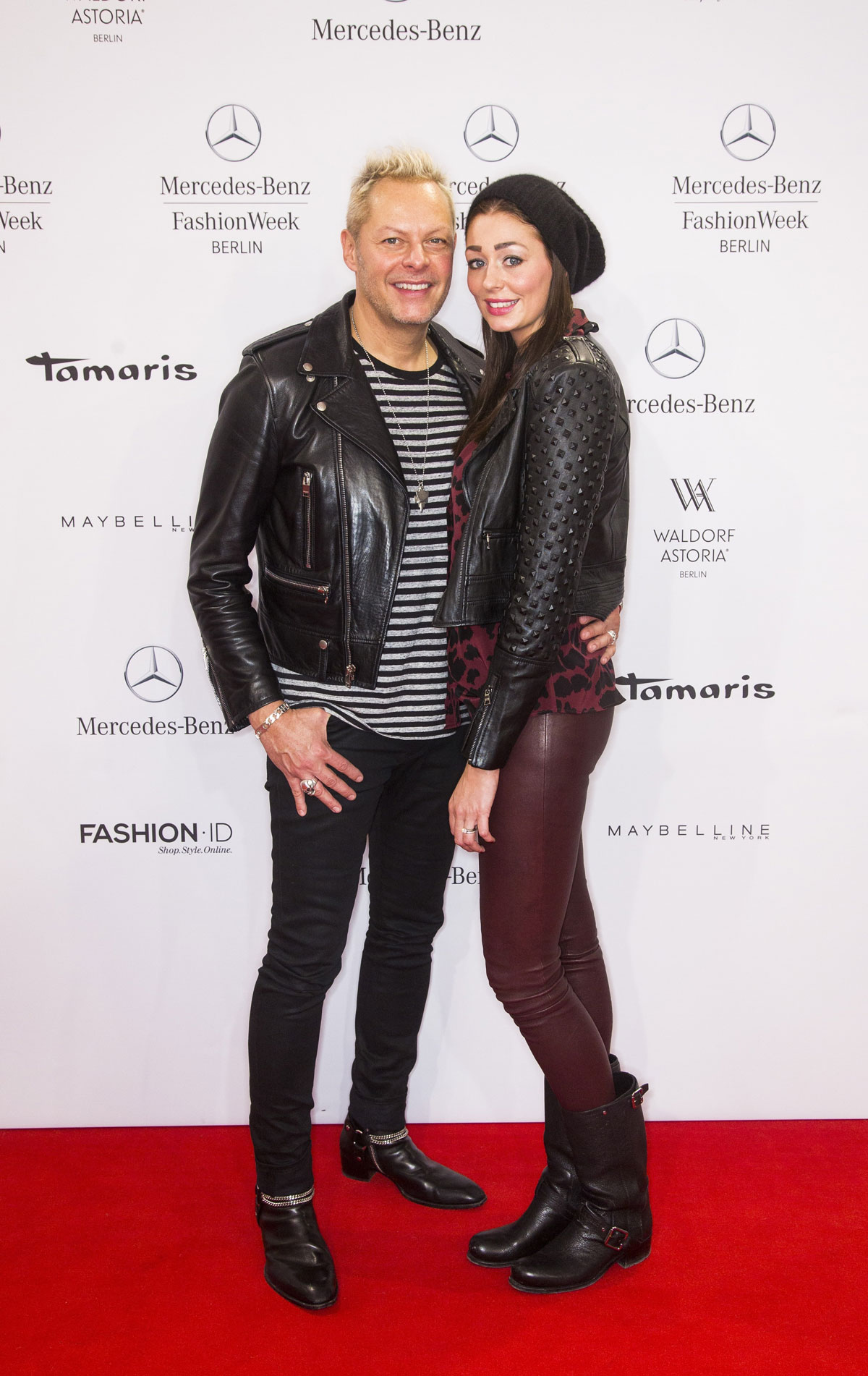 Fee Fahrenkrog Petersen attends Mercedes-Benz Fashion Week