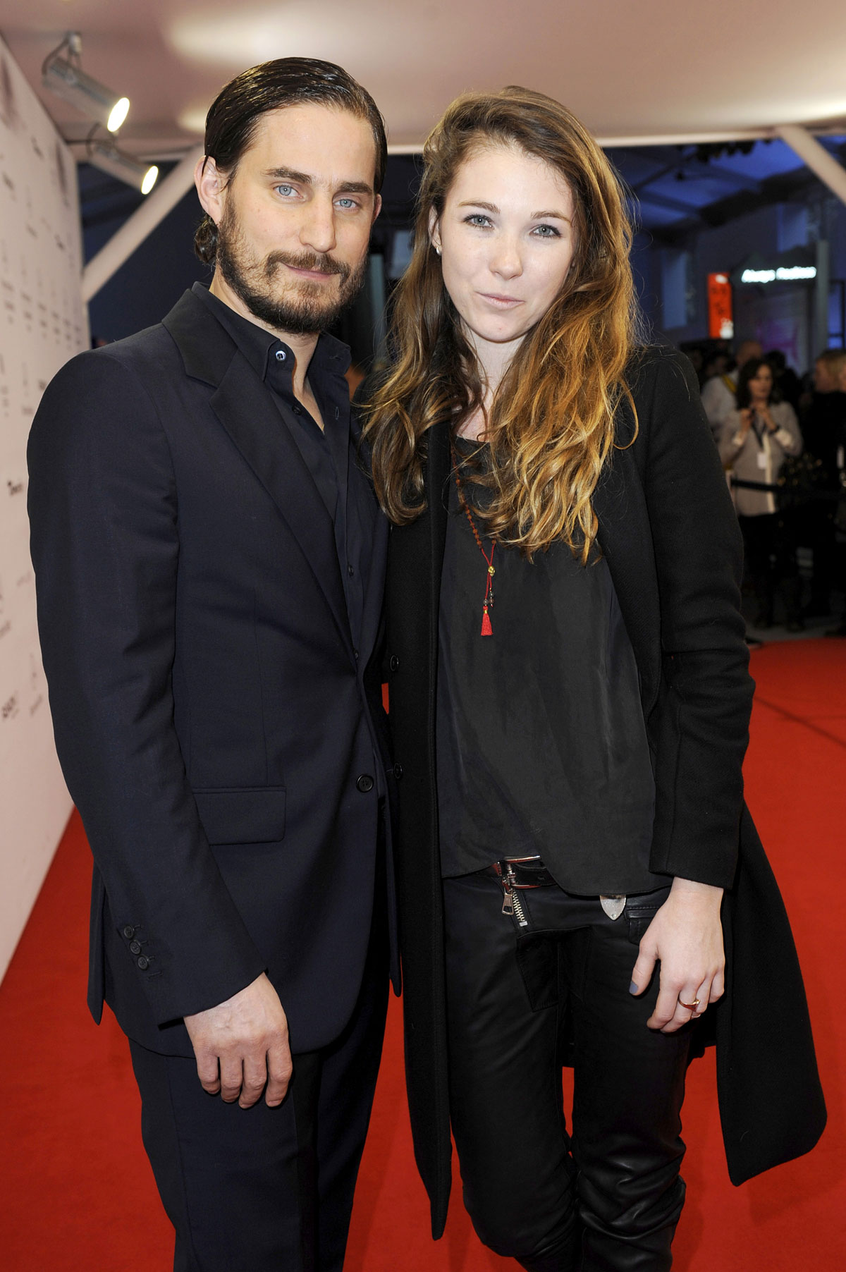 Paulina Huebner attends Mercedes-Benz Fashion Week