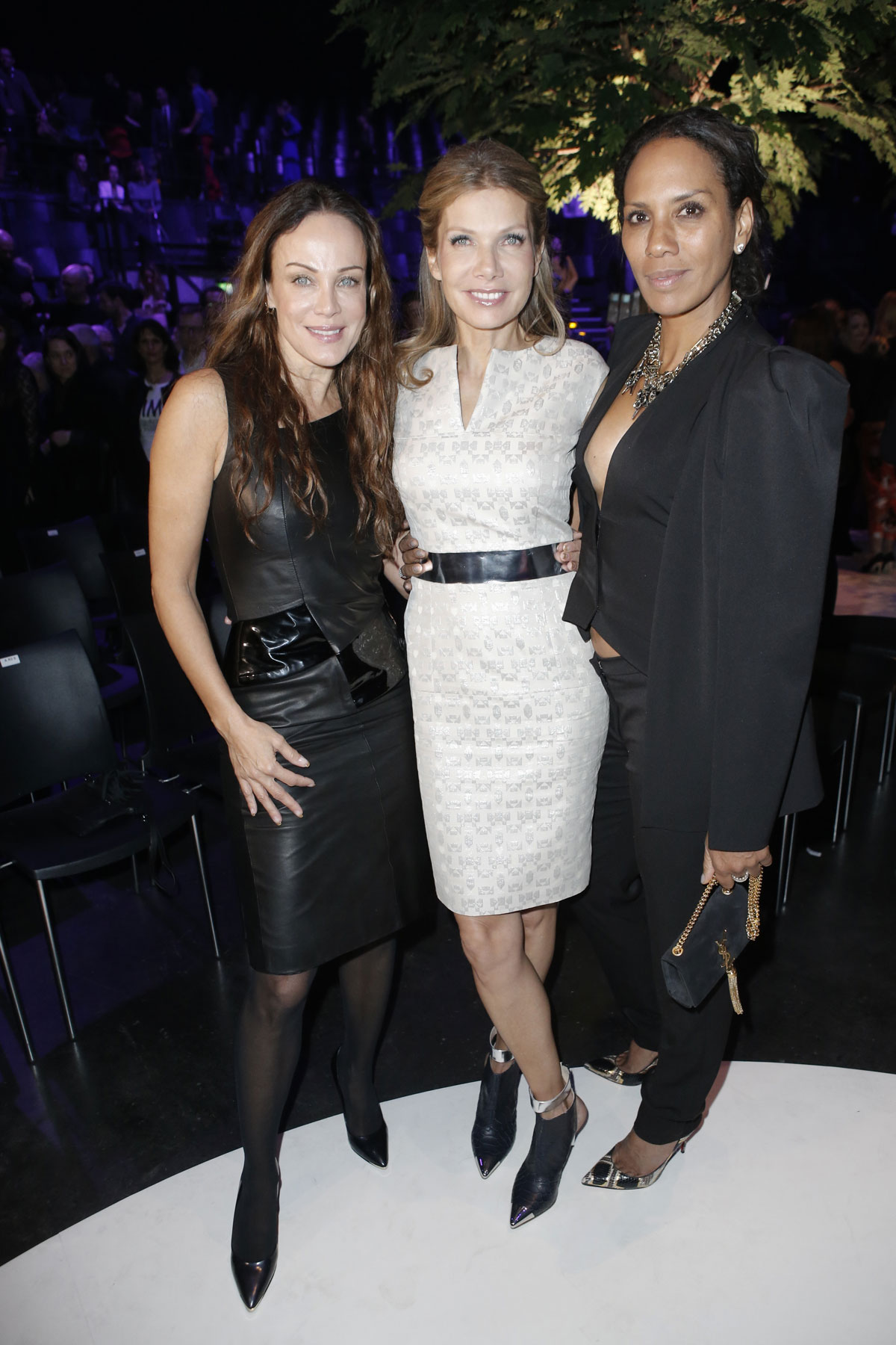 Sonja Kirchberger attends Mercedes-Benz Fashion Week