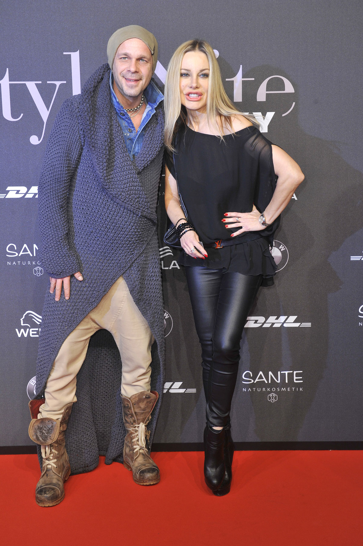 Xenia Seeberg attends Mercedes-Benz Fashion Week