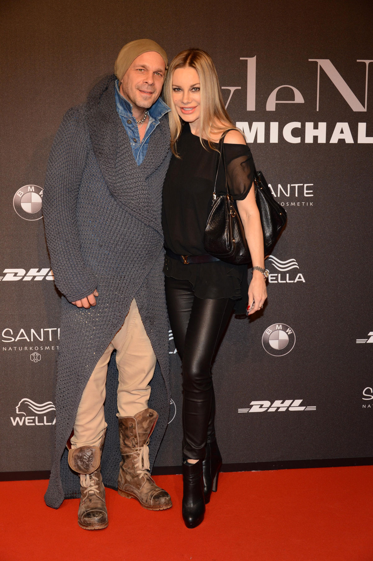 Xenia Seeberg attends Mercedes-Benz Fashion Week