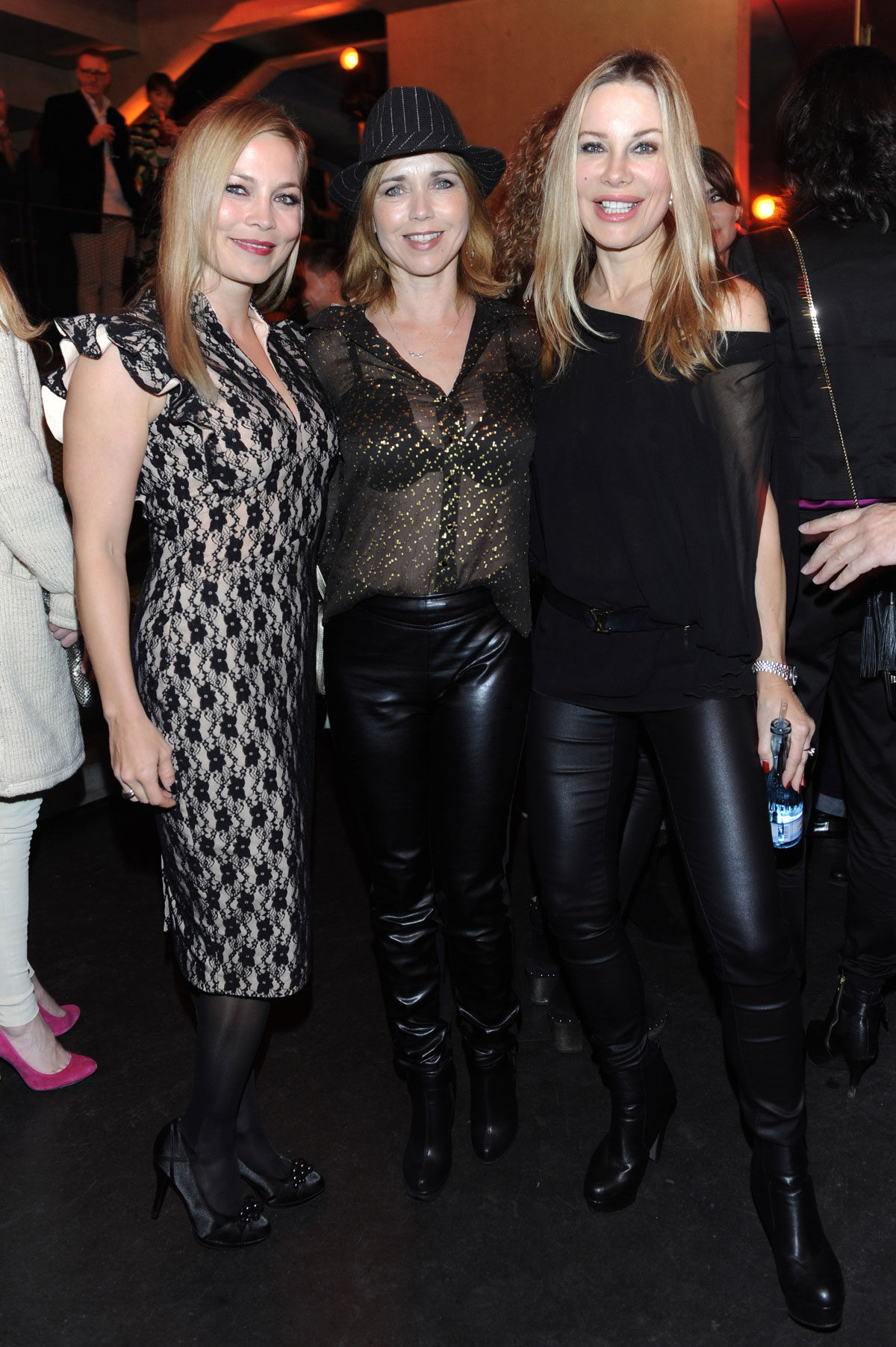 Xenia Seeberg attends Mercedes-Benz Fashion Week