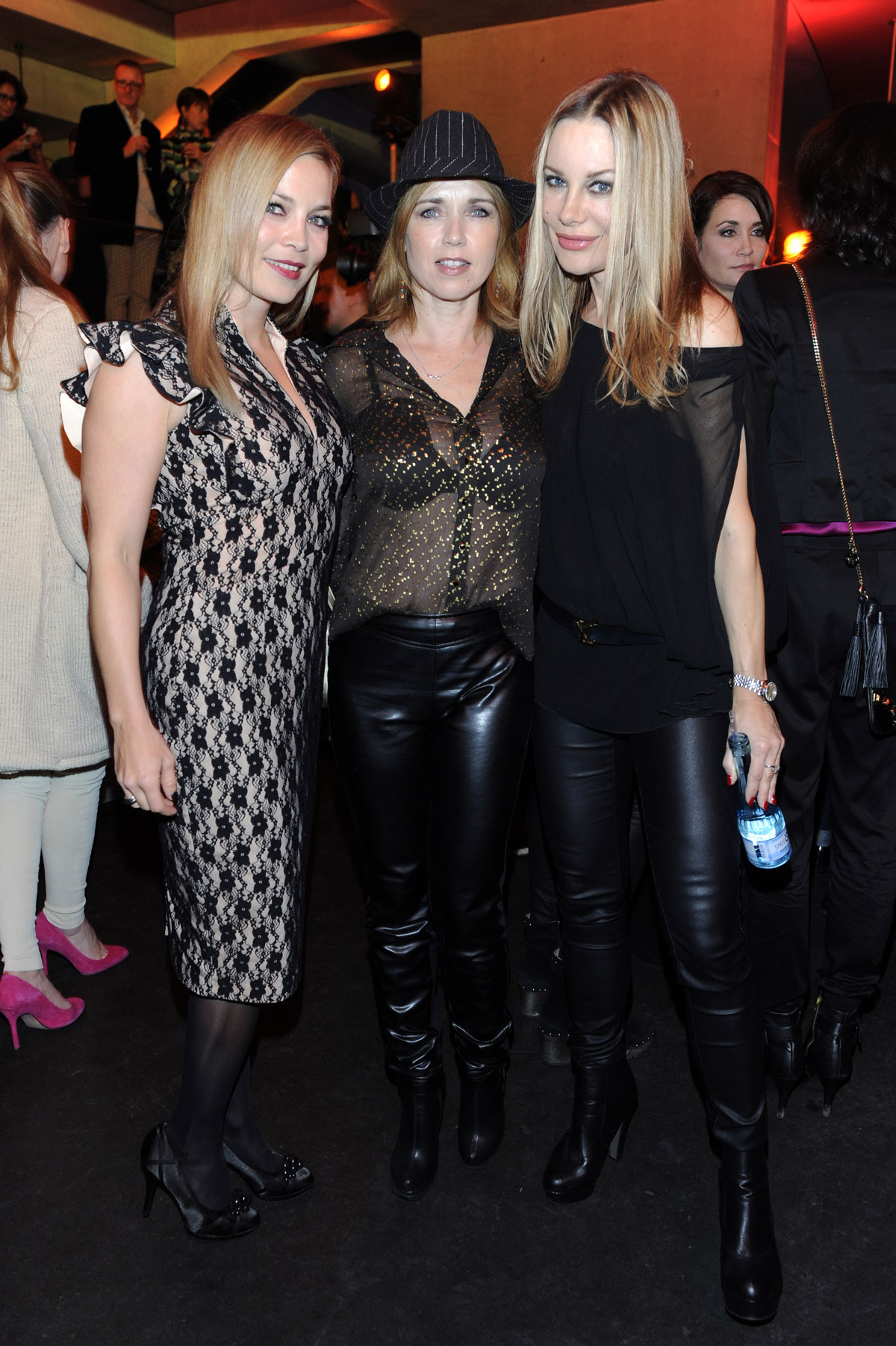 Xenia Seeberg attends Mercedes-Benz Fashion Week