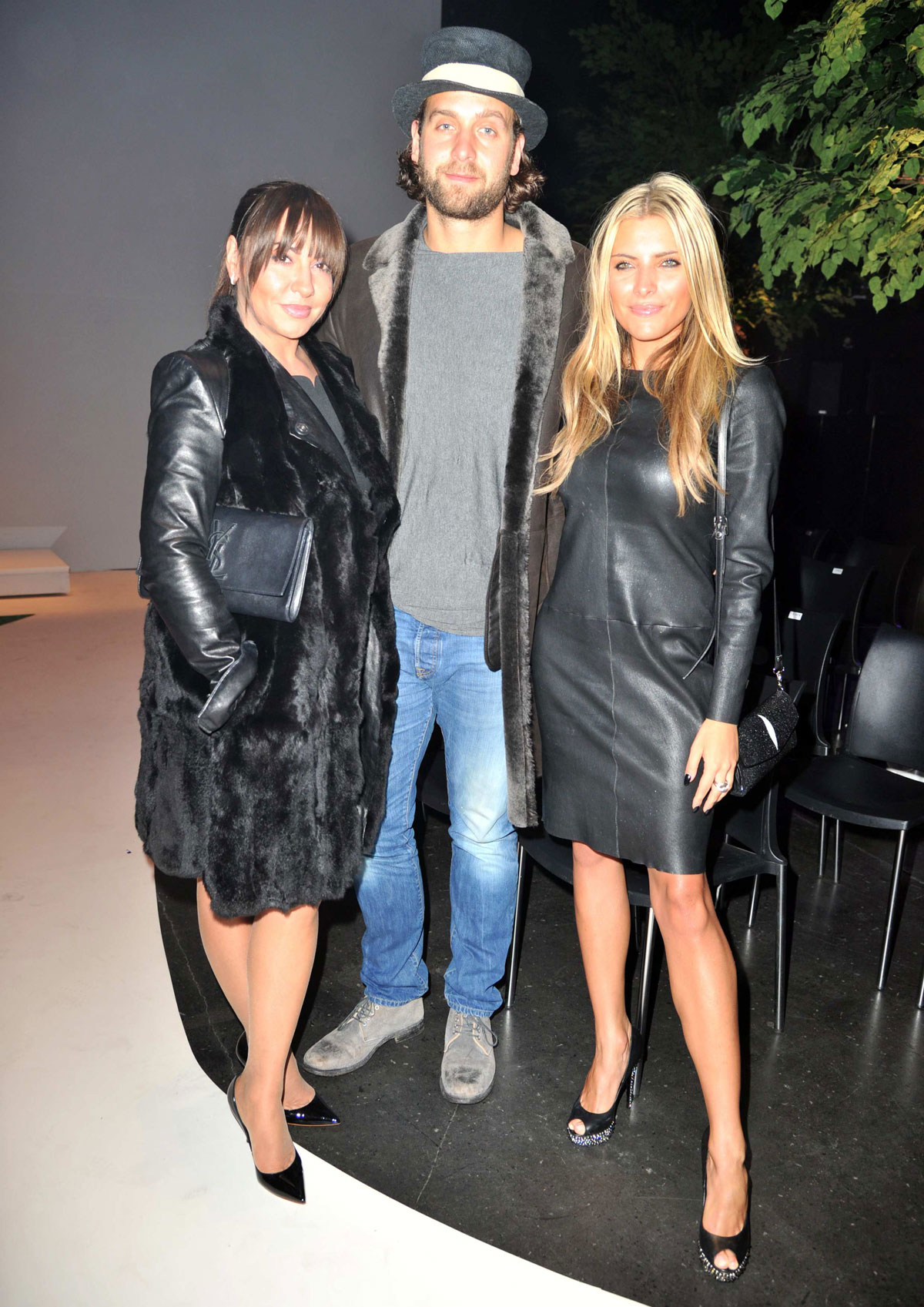 Sophia Thomalla attends Mercedes-Benz Fashion Week