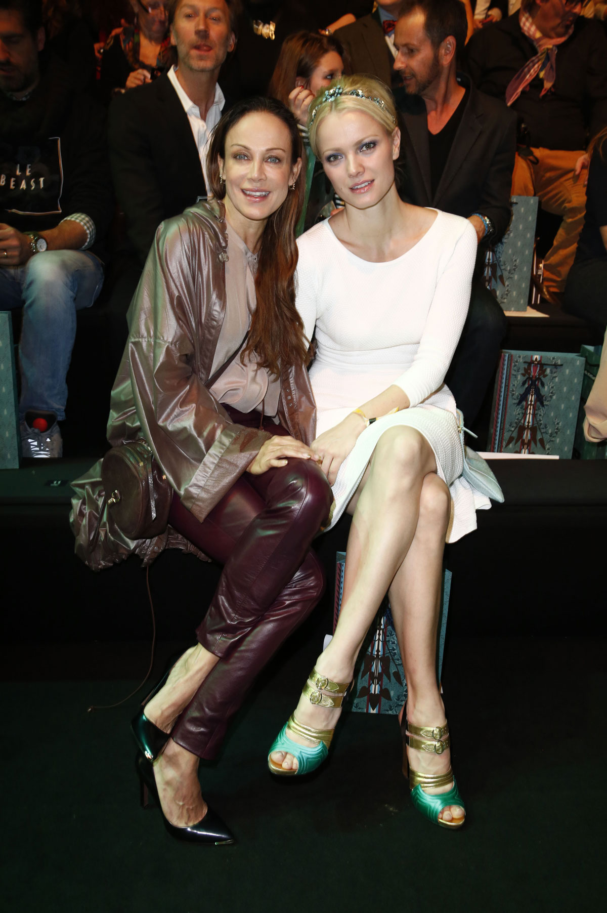 Other celebs attend Mercedes-Benz Fashion Week