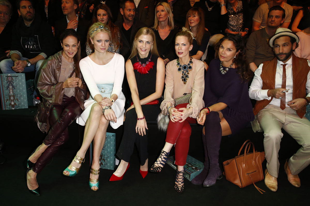 Other celebs attend Mercedes-Benz Fashion Week