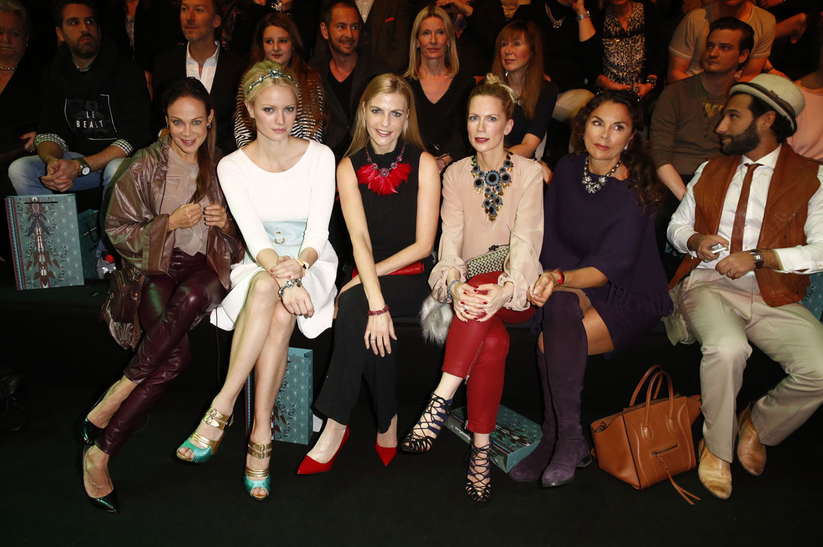 Other celebs attend Mercedes-Benz Fashion Week