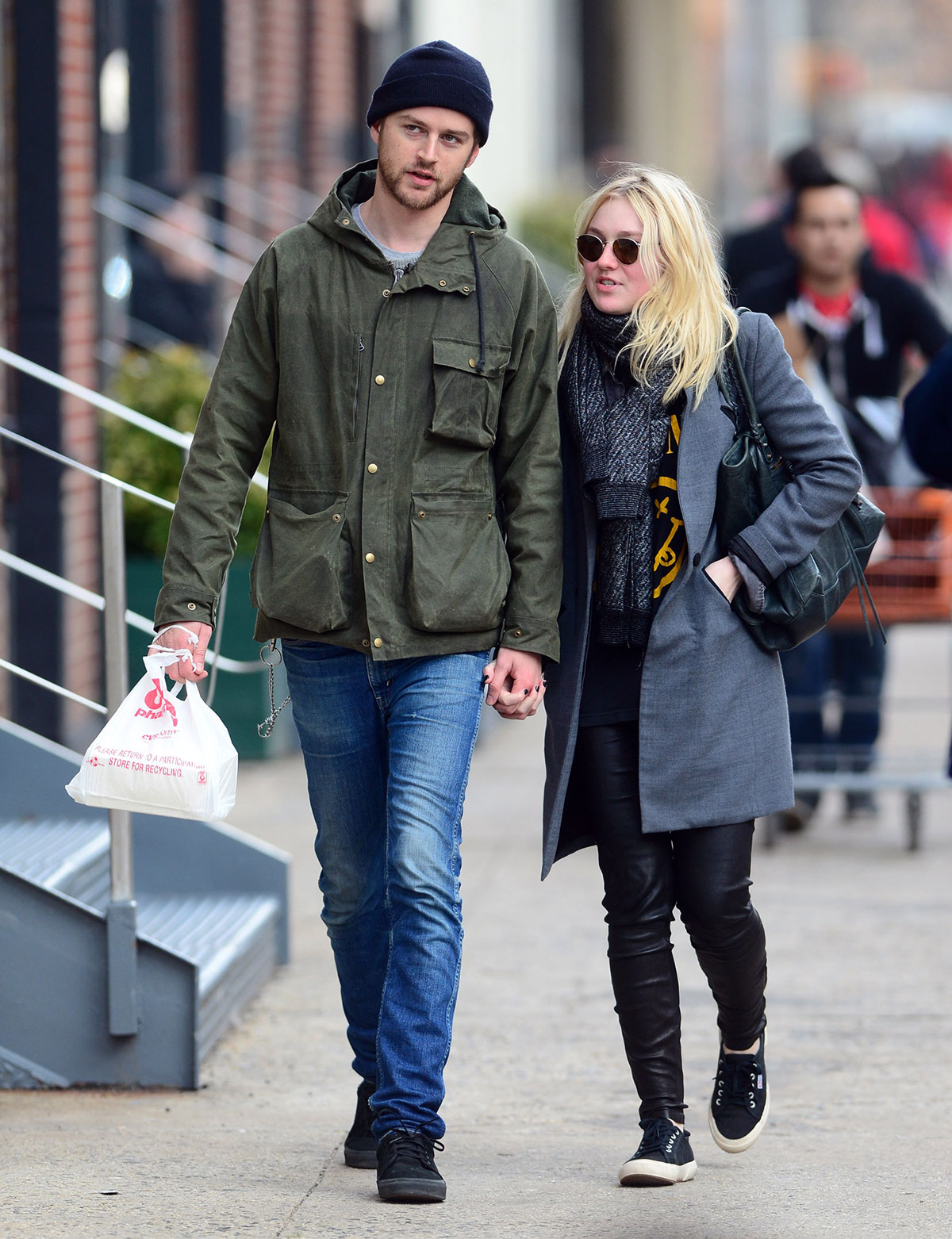 Dakota Fanning Out and About in New York City