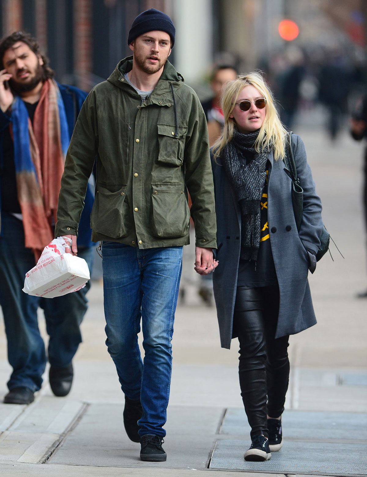 Dakota Fanning Out and About in New York City