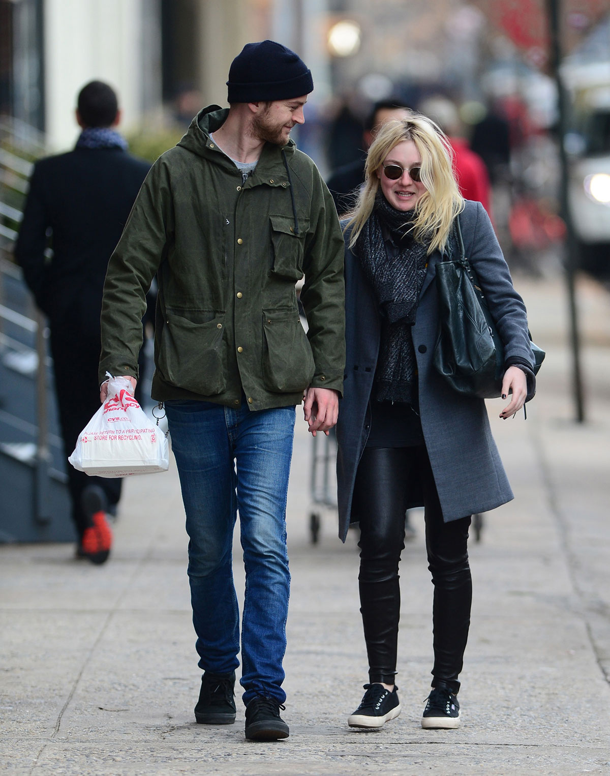 Dakota Fanning Out and About in New York City